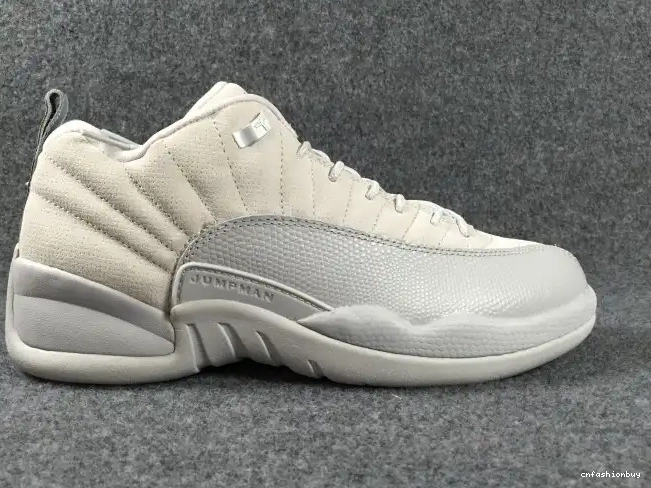 12 Air Suede Jordan Grey Low 308317-002 0612